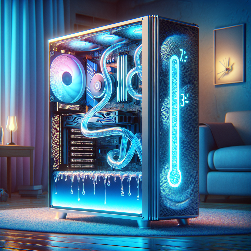 How does liquid cooling benefit a gaming PC?