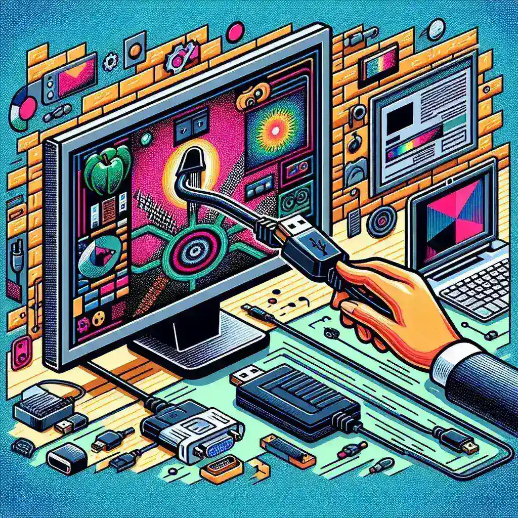 How can I test my USB to VGA adapter for display issues?