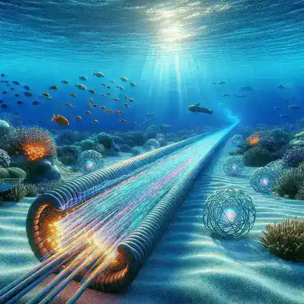 Underwater Fiber Optic Cables Use Quantum Sensors to Detect Seismic Activity